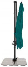 DERBY DX 280 x 280 cm - parasol ogrodowy z boczną nogą : Substancja Desen - 848
