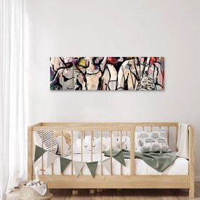 Obraz - Jazzowa noc (170x50 cm)