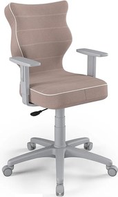 Młodzieżowe krzesło do biurka Duo Grey rozmiar 5 (146-176,5 cm)