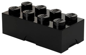 Czarny pojemnik śniadaniowy LEGO®