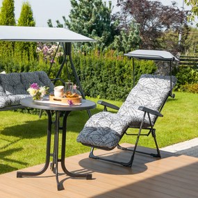 Stół Dine &amp; Relax 60 cm pizarra / antracyt PATIO