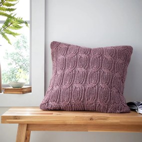 Poszewka na poduszkę 45x45 cm Chunky Marl Knit – Catherine Lansfield