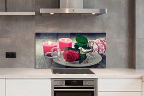 Panel nad Blat Kuchenny Róża, Serce i Świece