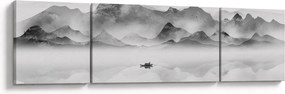 Obraz - Japońskie jezioro (170x50 cm)