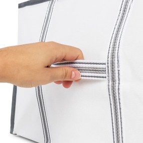 Tekstylny pojemnik do przechowywania ubrań próżniowy/usztywniany 65x45x26,5 cm Life – Compactor