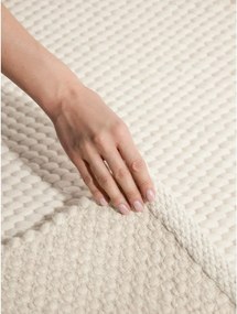 Kremowy wełniany dywan tkany ręcznie 140x200 cm Lyon Beans – Elle Decoration