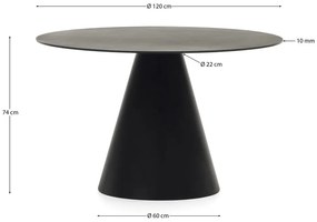 Okrągły stół ø 120 cm Wilshire – Kave Home