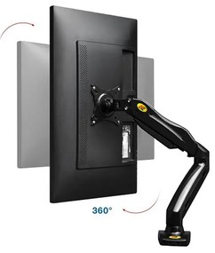 Biurkowy uchwyt na monitor o przekątnej 17" - 30"