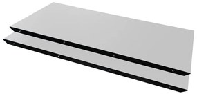 Dodatkowe blaty do stołu 2 szt. 90x80 cm Meza – Hammel Furniture