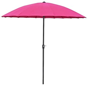 Różowy parasol ogrodowy ø 255 cm – Garden Pleasure