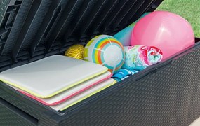 Keter Skrzynia ogrodowa do przechowywania Capri brązowy, 305 l