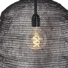 Orientalna lampa wisząca czarna - Nidum Gran