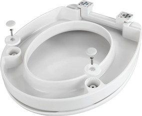 Deska sedesowa wolnoopadająca SECURA Comfort WENKO, komfortowy sedes WC Duroplast Easy-Close