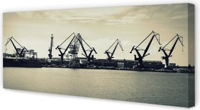 Zdjęcie na płótnie Gdańskie Żurawie Stoczniowe