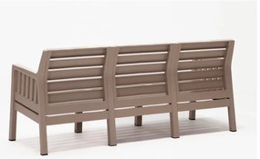 Antracytowa sofa ogrodowa Lara – Floriane Garden