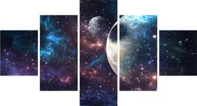 Obraz kosmosu (125x70 cm)