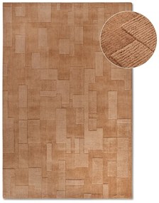 Brązowy wełniany dywan tkany ręcznie 120x170 cm Wilhelmine – Villeroy&Boch