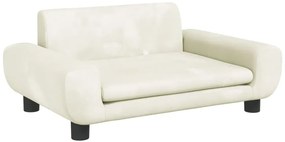 Kremowa sofa dziecięca na nóżkach - Zova