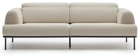 Beżowa sofa z materiału bouclé 234 cm Aurum – Kave Home