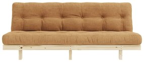 Jasnobrązowa sztruksowa sofa 200 cm Lean – Karup Design