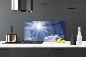 Panel Kuchenny Złota Godzina Nad Krajobrazem