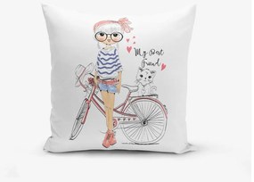 Dziecięca poszewka na poduszkę 43x43 cm Best Friend – Mila Home