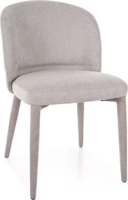 Krzesło do jadalni TINO WIND, szare