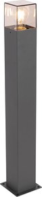 Inteligentna lampa stojąca zewnętrzna antracytowa 70 cm w tym WiFi P45 - Denmark
