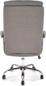 Szary fotel gabinetowy Helder 2 Halmar