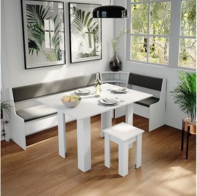 Corner Bank Group biały 210x120x80 roman