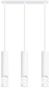 Lampa wisząca LIRO 3L biała  SOLLUX  LIGHTING