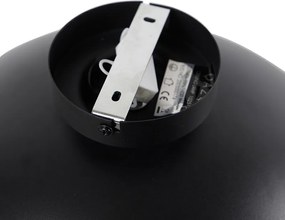 Lampa sufitowa czarna ze złotem 42 cm regulowana - Magnax