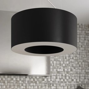 Żyrandol SATURNO 50 czarny/biały SOLLUX  LIGHTING