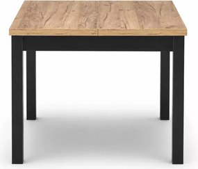Stół rozkładany Vedal 90–125 cm dąb Craft, 4–6 osobowy laminowany MDF klasyczny do jadalni kuchni