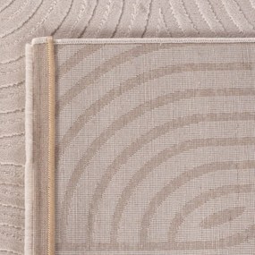 Dywan 3D nowoczesny Sahara Iluzja beżowy 280 cm x 370 cm