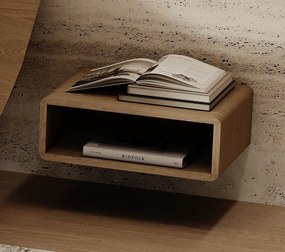 Minimalistyczna dębowa szafka nocna Caruso