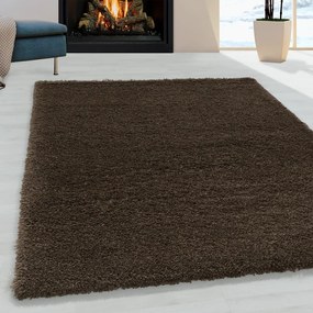 Ciemnobrązowy dywan 120x170 cm Fluffy – Ayyildiz Carpets