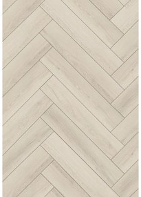 Mexen Pembroke Pines próbka paneli winylowych jodełka 635 x 127 mm SPC 6,5 mm, podkład 1,5 mm, 4 V-Fuga, Dąb - F1179-S