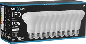 Mexen Nova 10x żarówka LED E27, R80, 15W, Neutralna - 4000K, 1575 lm - L105-E27-1540-01x10