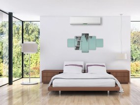 Obraz - Palma na Karaibach (125x70 cm)