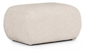 Kremowy podnóżek z materiału bouclé Mirel – Rodier