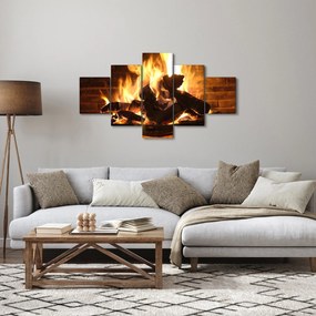 Obraz - Ogień (125x70 cm)