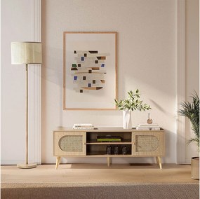 Kolumna TV Luna 2 drzwi kolor Dąb