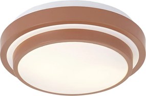 Nowoczesna lampa sufitowa Sienna z białym 34cm 2-punktowa IP44 - Walden