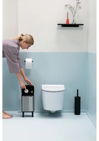 Stalowy kosz na śmieci w kolorze matowego srebra 4 l Bo Hi – Brabantia