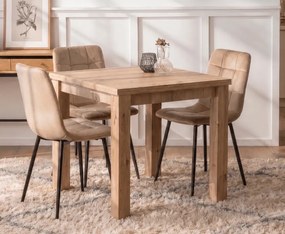 Stół rozkładany do jadalni Max 80-160 cm, kolor dąb Artisan
