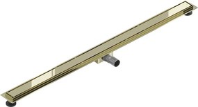 Mexen Flat M13 odpływ liniowy 2w1 110 cm, złoty - 1510110