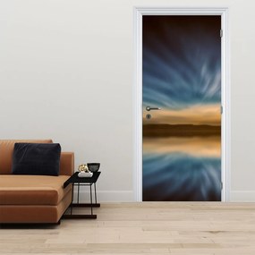 Fototapeta na drzwi - Latarnia morska na morzu (95x205cm)