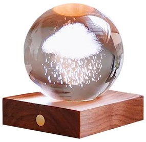 Ciemnobrązowa dekoracja świetlna na USB Amber – Gingko