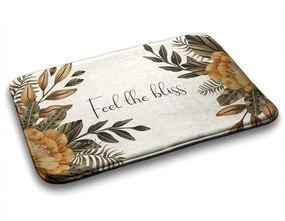 Dywanik do łazienki Dywanik do łazienki Kwiatowa kompozycja